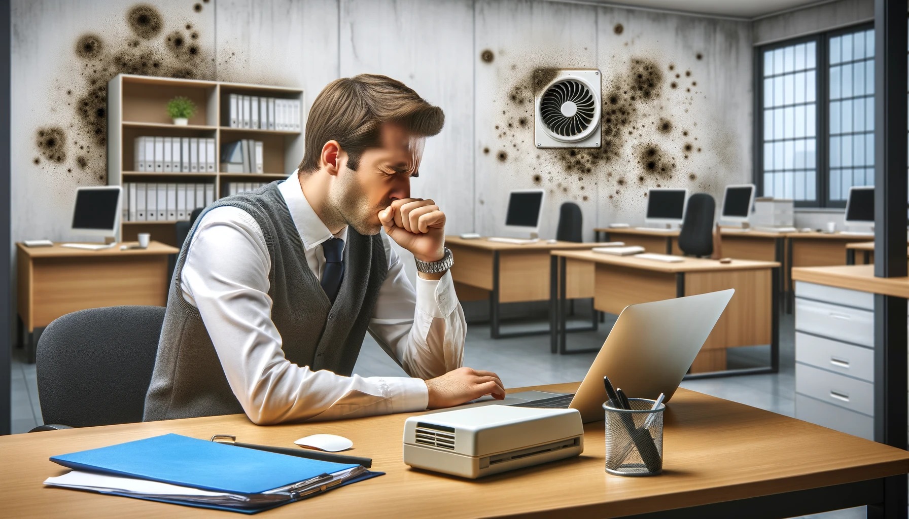 health effects mold exposure office landscape