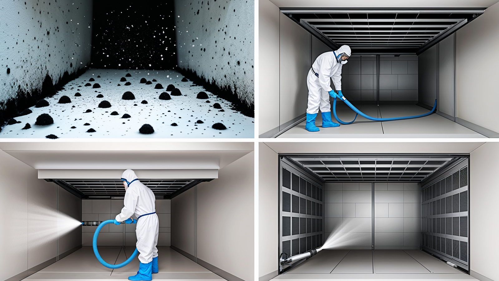 HVAC mold contamination in a Canadian home: evaporator coil and ductwork cleaning with UV-C sterilization light installation to prevent recurrence