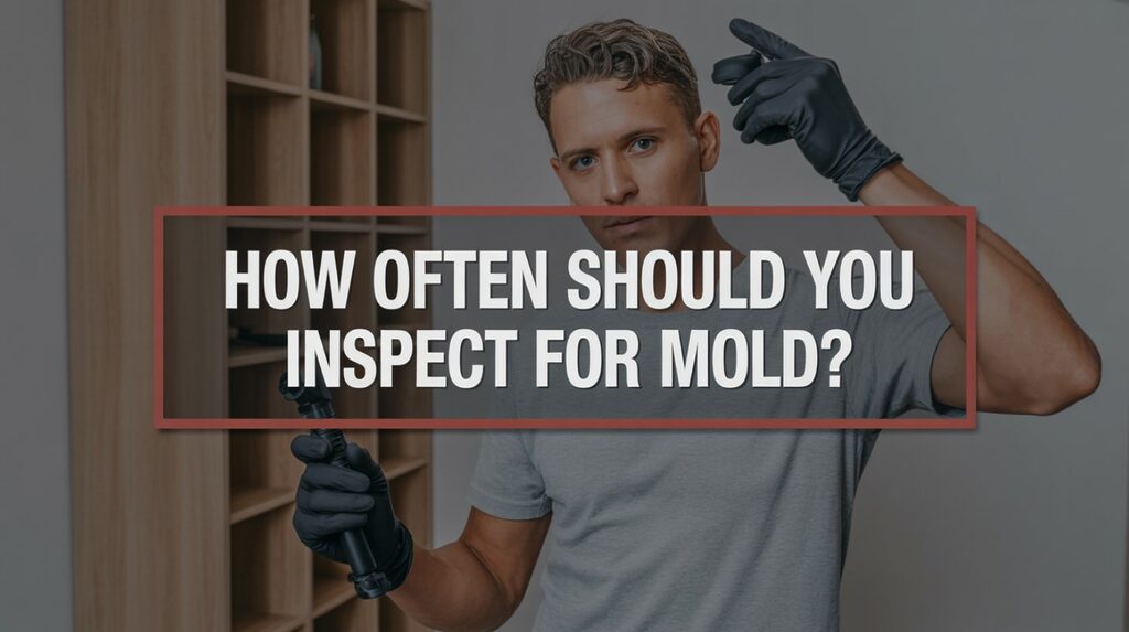 how often should you inspect for mold
