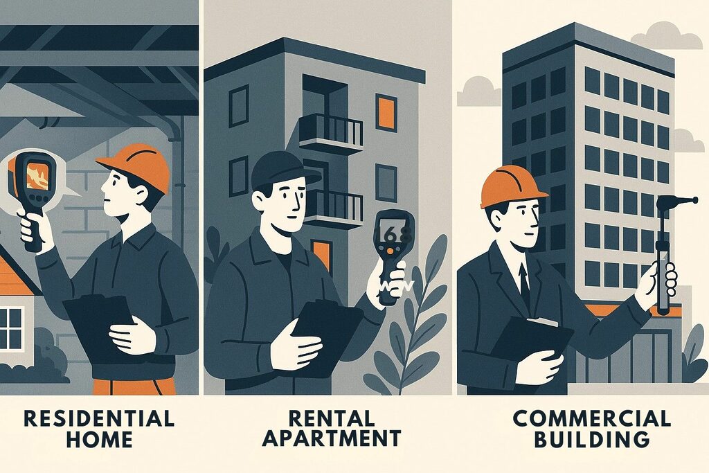 mold inspection property types canada