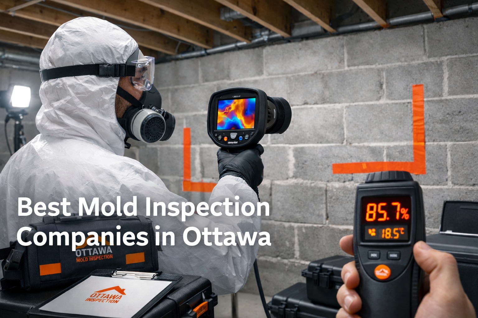 Best mold inspection companies in Ottawa - certified experts comparing services and pricing