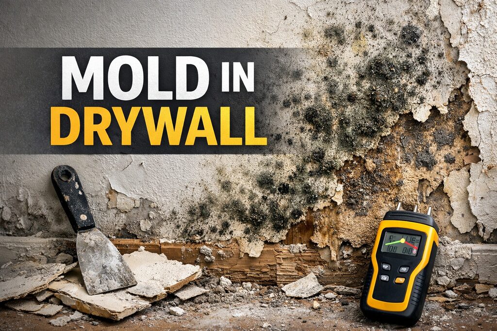 mold in drywall